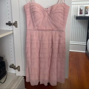 BCBGmaxazria size 2 light pink mini dress